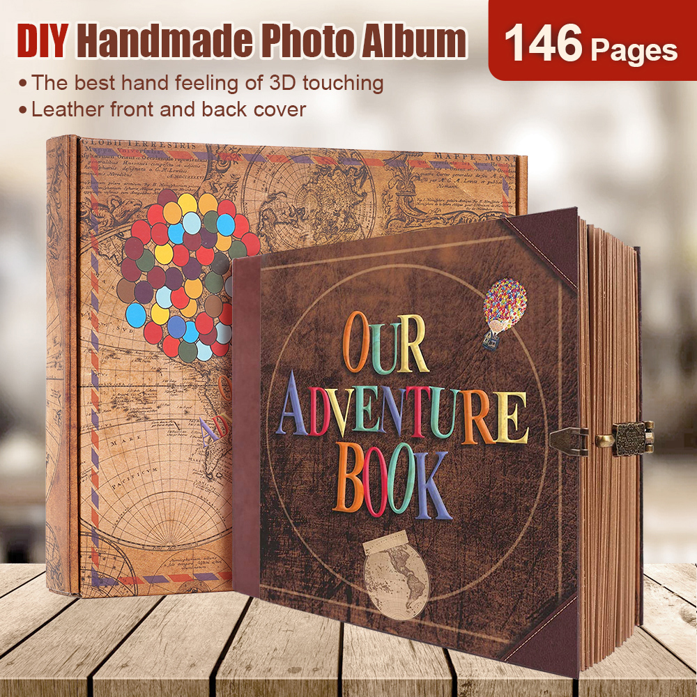 Custom Photo Book - Our Adventure Book 146 Page Diy