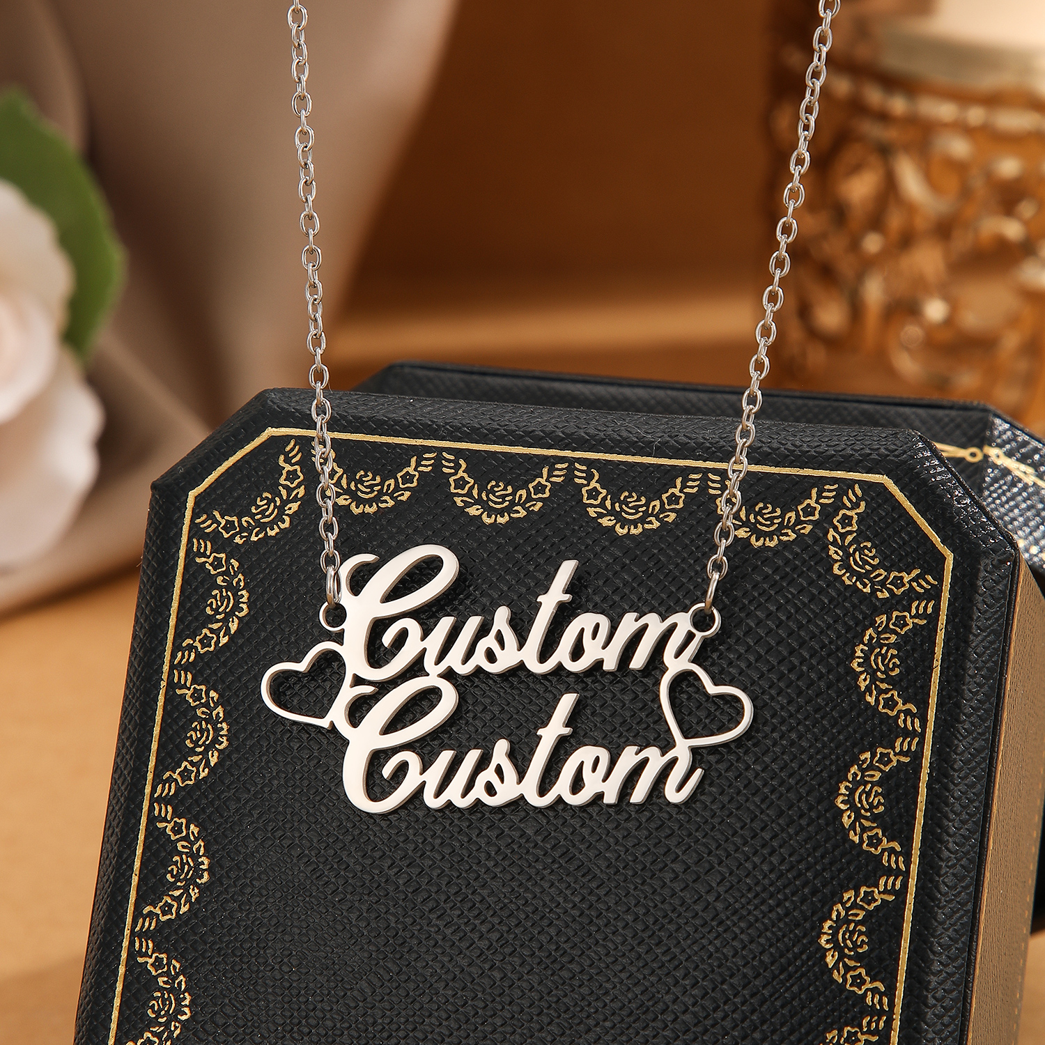 1pc Stainless Steel Customized - đánh giá và giá Name Necklace Custom