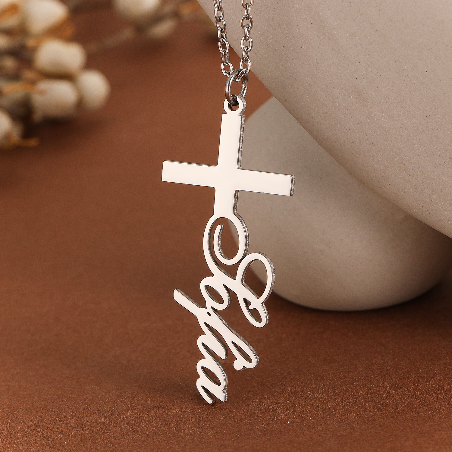 1pc Personalized Easter Gift S - đánh giá và giá Name Necklace Custom