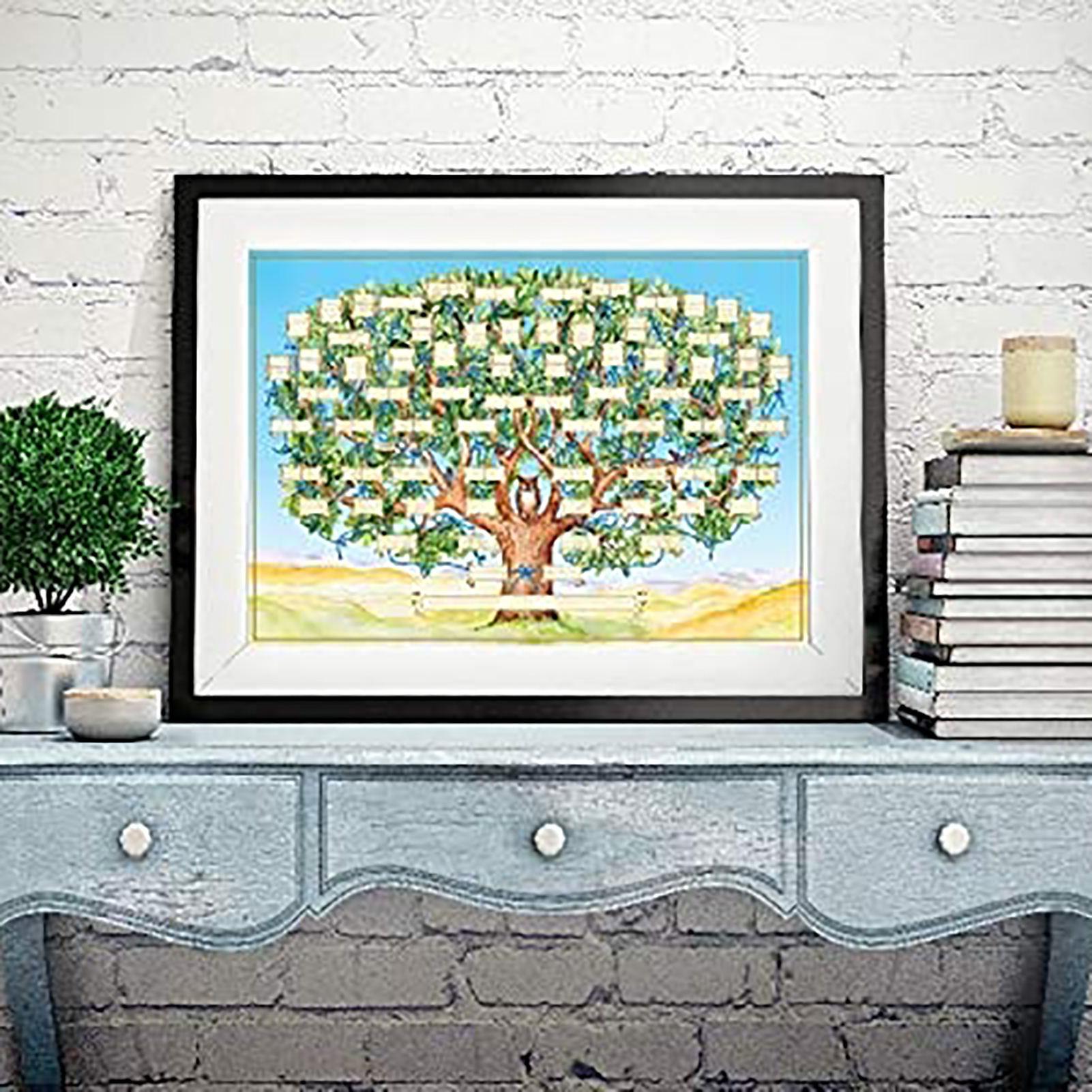 Fillable Family tree diagram C - đánh giá và giá Family Tree Print