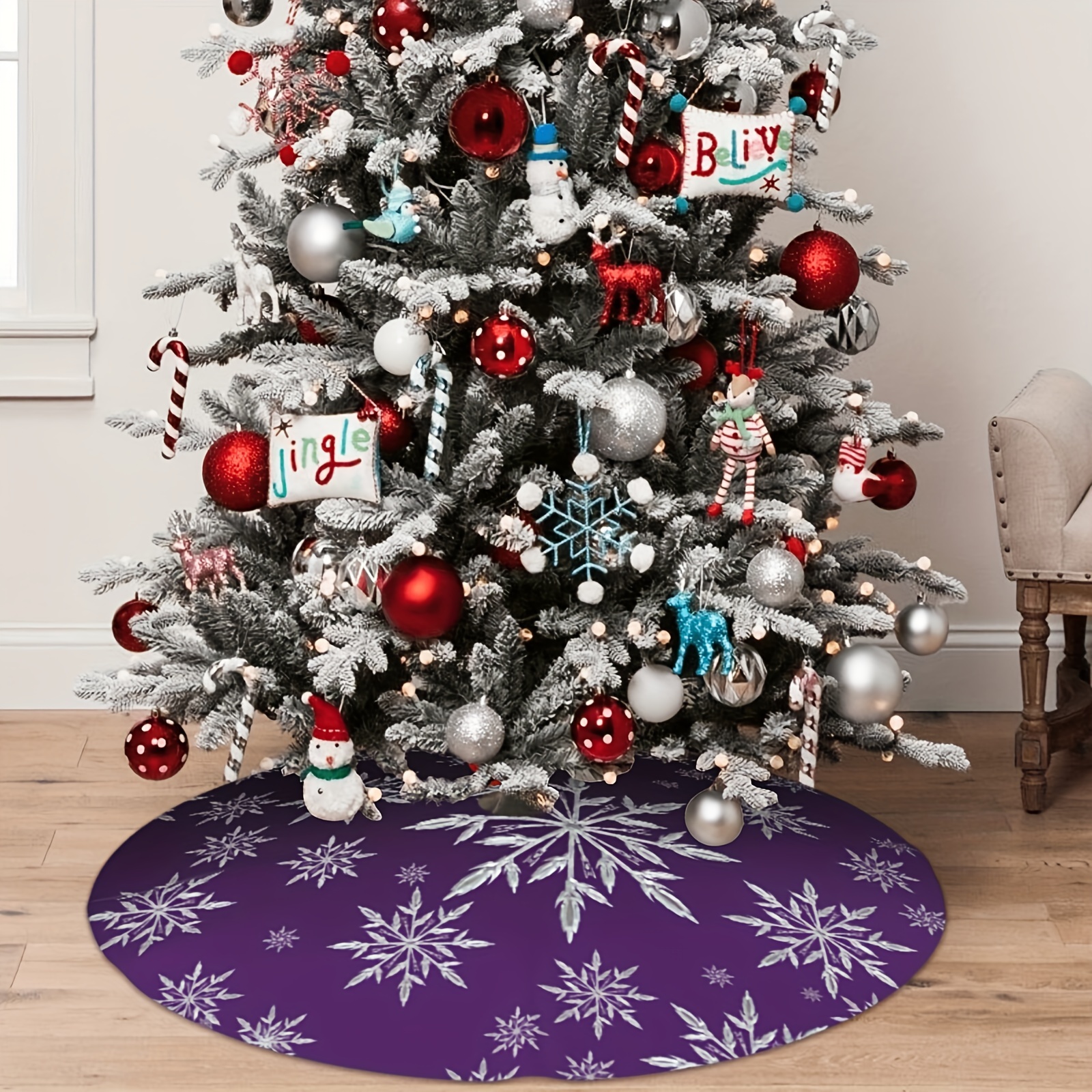 VIKAMA Deep Purple Snowflake P - đánh giá và giá Family Tree Print