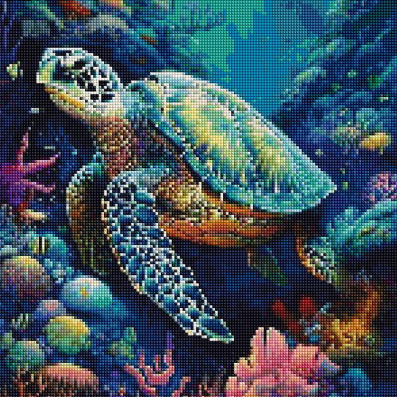 1PC frameless  Full Square Rou - đánh giá và giá Photo Mosaic Print
