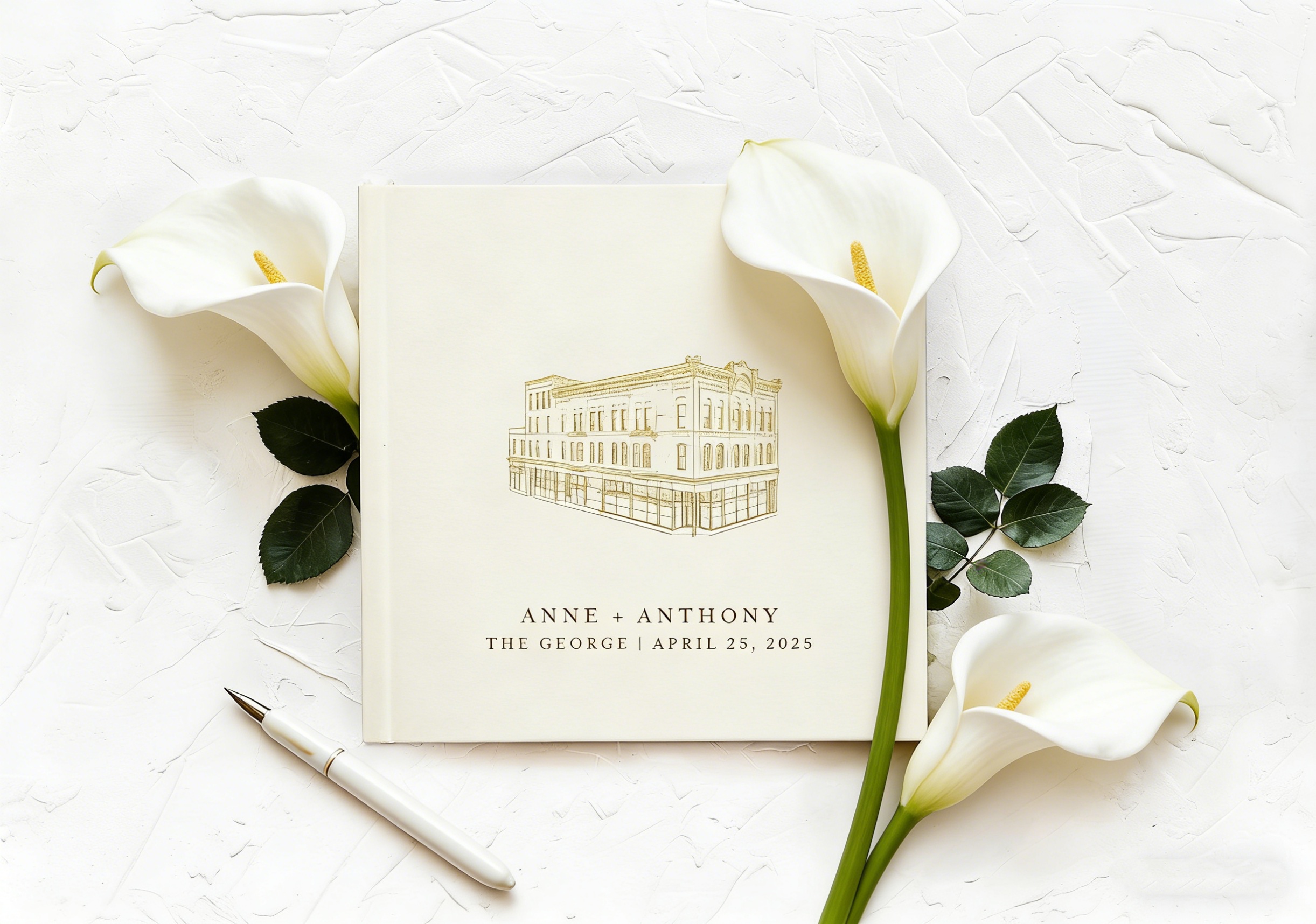 Custom Venue Illustration Wedd - đánh giá và giá Custom Photo Book