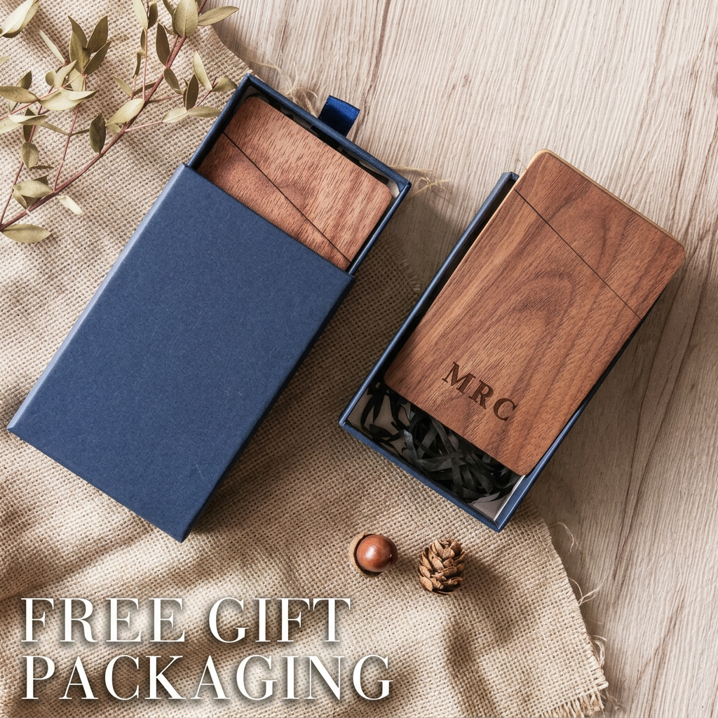 Business Card Holder Wooden Of - đánh giá và giá Personalized Name Box