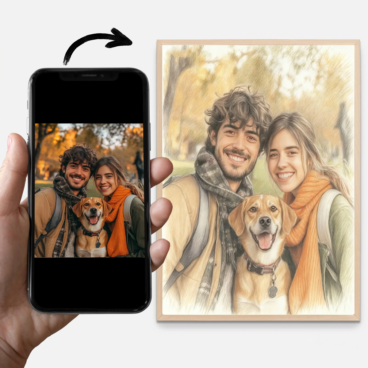 Personalized Custom Colored Pe - đánh giá và giá Pet Portrait Custom