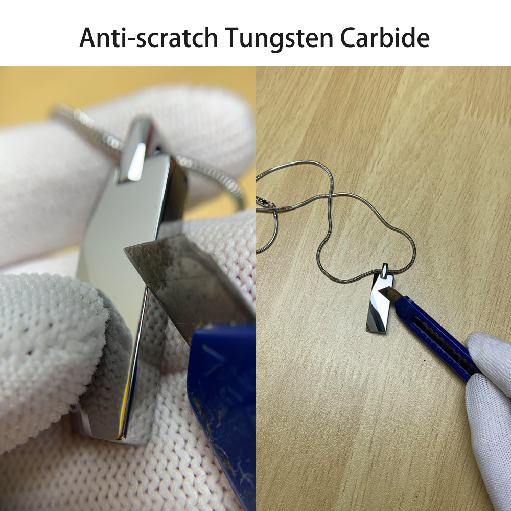 Tungsten Carbide Pendants Men  - đánh giá và giá Name Necklace Custom