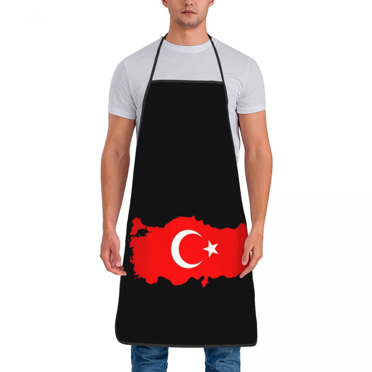 Custom Bib Turkey Flag Map Apr - đánh giá và giá Custom Star Map