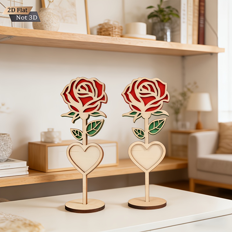 2pcs Handmade Engraved 2D Wood - đánh giá và giá Engraved Wood Frame