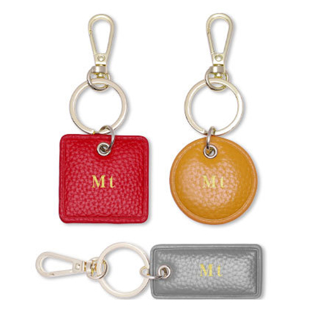 Custom Letters Leather Keychai - đánh giá và giá Monogram Keychain Leather